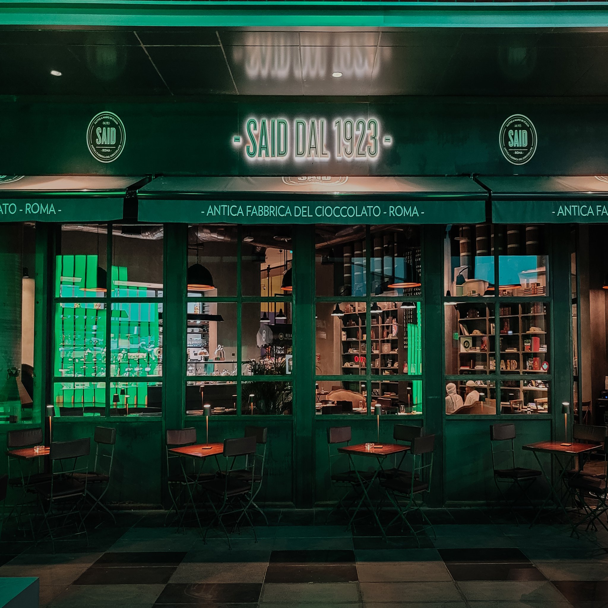 Said Dal 1923 chocolate cafe